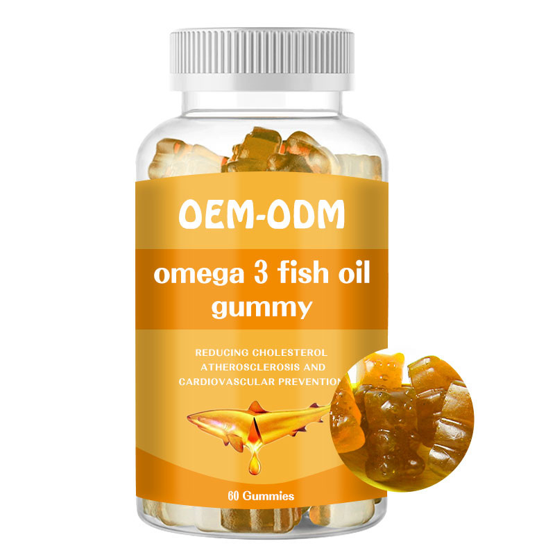 Omega 3 pillole dell'olio di fegato di merluzzo di Softgels EPA DHA dell'olio di pesce gommose per i bambini adulti