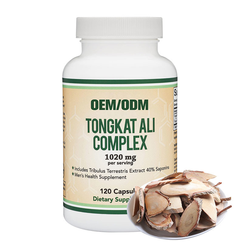 120pcs Capsule di Ormoni Erboristici Supplemento per la Salute Maschile Estratto di Tongkat Ali con Tribulus Terrestris