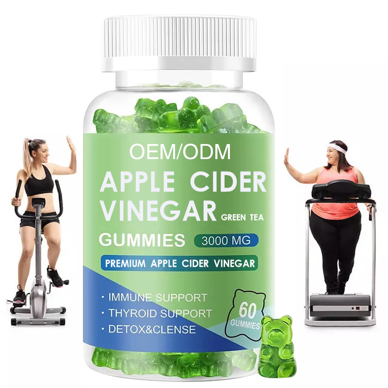 Oem Apple Cider Gummies Vegan Organic Keto Bhb Caramelle all'aceto di sidro di mele dimagranti per la perdita di peso