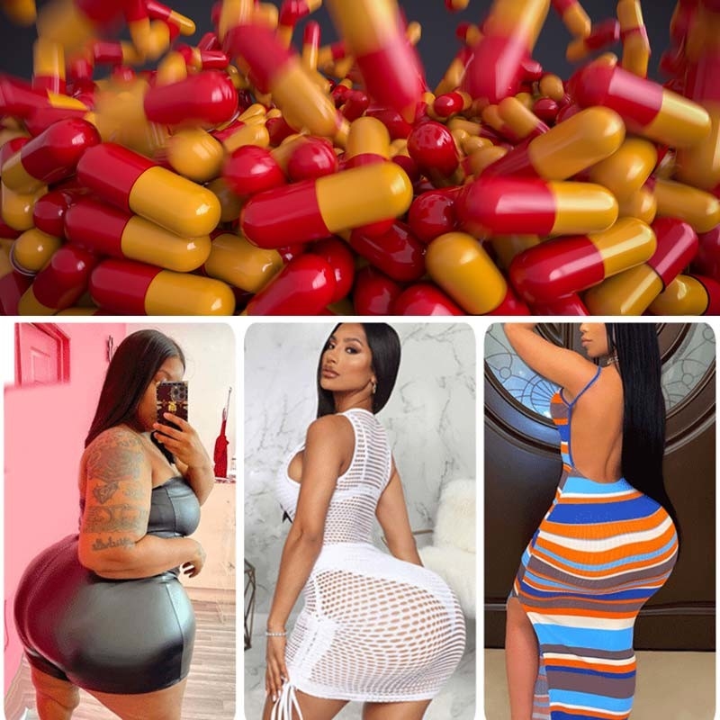 Più grande più grande ripetitore curvo veloce di estremità di Glutes dell'ingrediente di estremità dell'ingrandimento dell'anca di erbe delle capsule per le donne