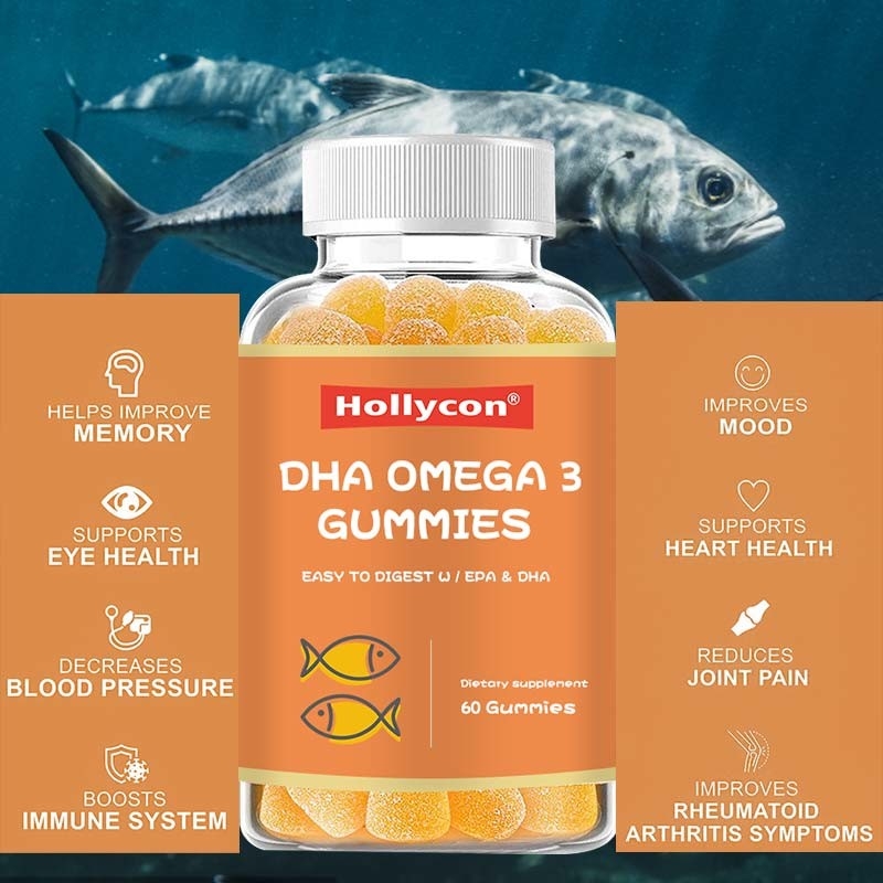 Omega 3 prodotti gommosi di nutrizione delle pillole dell'olio di fegato di merluzzo di EPA DHA per i bambini adulti