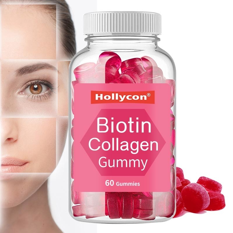 La crescita naturale dei capelli di Gummies della biotina della vitamina per la pelle dei capelli inchioda le vitamine Gummies della biotina