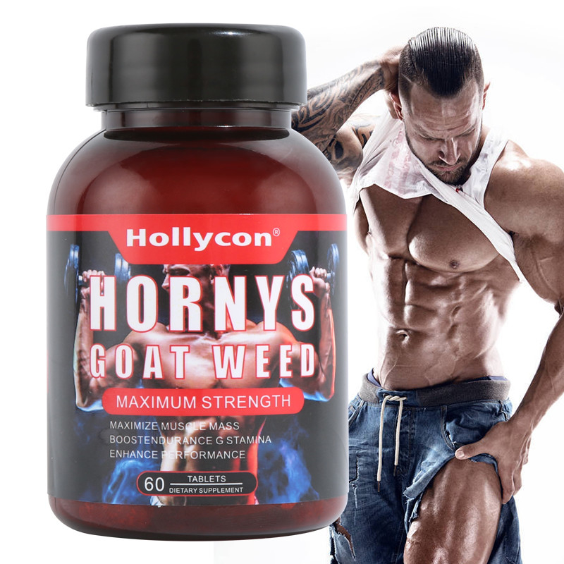 La sanità dell'etichetta privata completa le compresse dell'erbaccia della capra di Hornys del muscolo di energia di sostegno dell'OEM