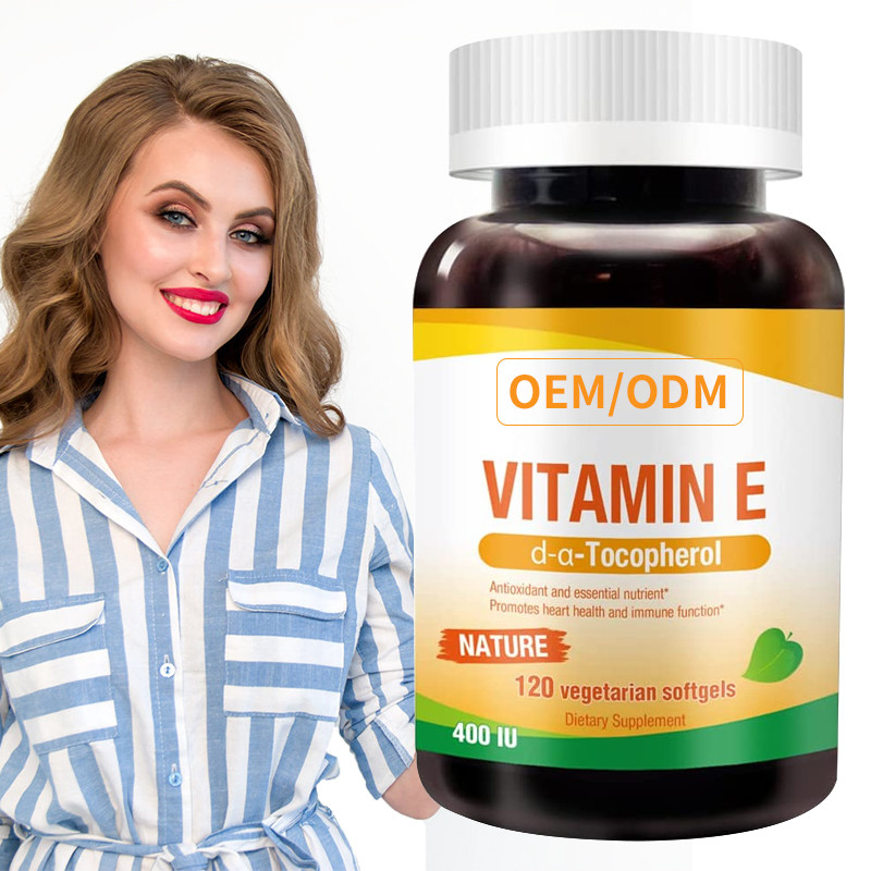 Il multivitaminico imbianca la vitamina E 400 IU 100 Softgels delle capsule della pelle un rifornimento da più di 3 mesi