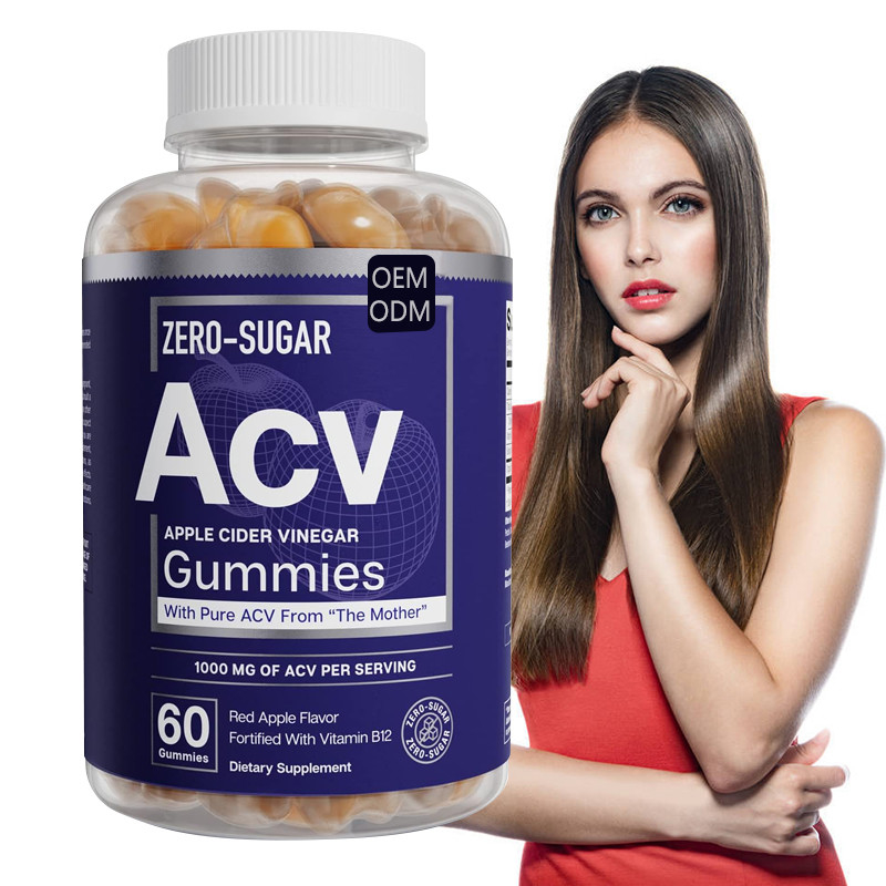 Aceto di sidro organico di Apple di perdita di peso di sostegno del ACV Gummies del ODM B12 500mg