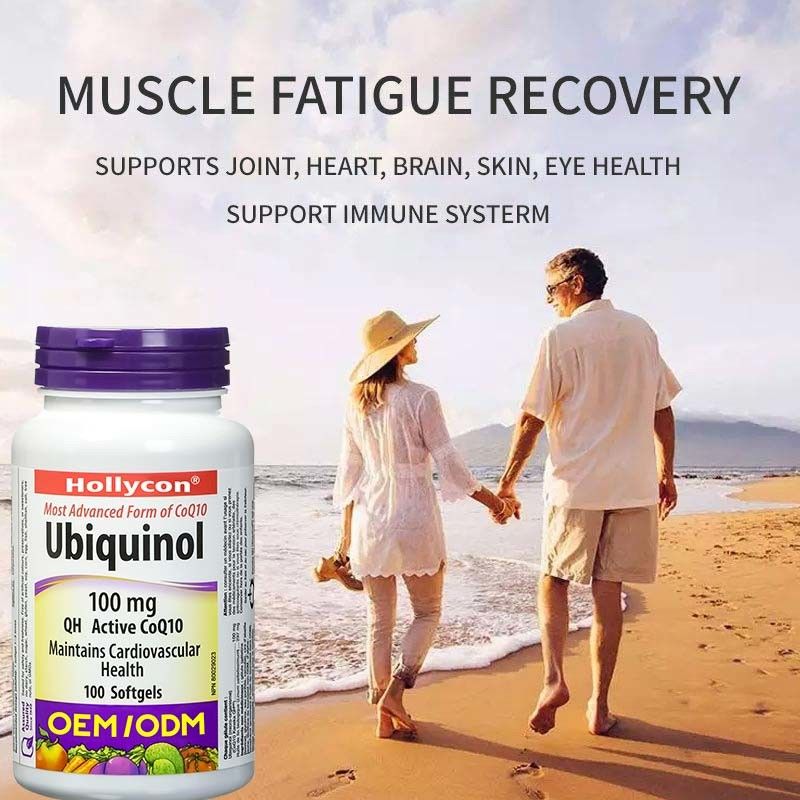 Il coenzima cardiovascolare Q10 Softgel di salute la C Ubiquinol di sostegno di supplemento di sanità dell'OEM incapsula per cuore sano Q10