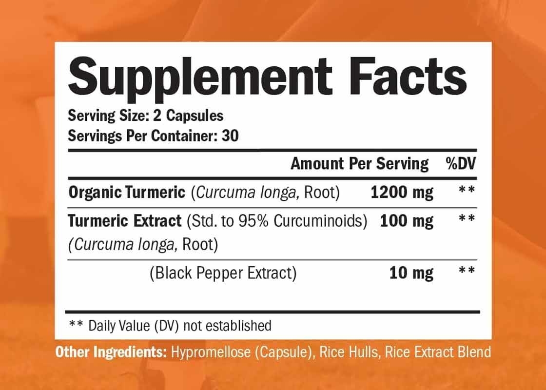 Supplementi di MSDS OEM Curcuma Curcumina Extracto di pepe nero Capsula aiuta a mantenere la salute delle articolazioni Supporto immunitario