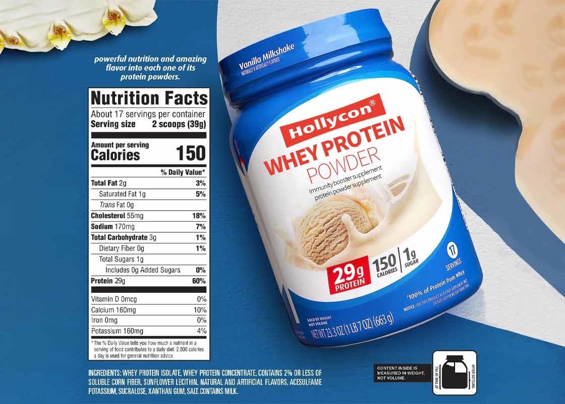 Proteine del siero di latte in polvere per aumentare la forza della massa muscolare Supplemento di potenziamento dell' immunità