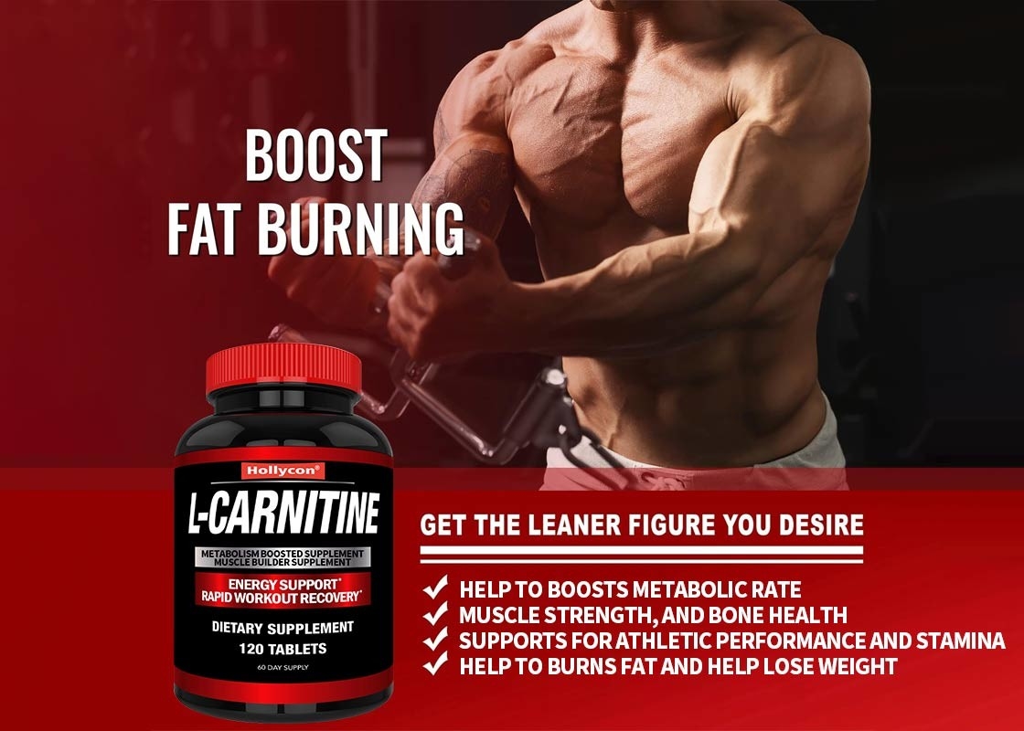 L-carnitina in compresse alimentari aiuta ad aumentare il tasso metabolico