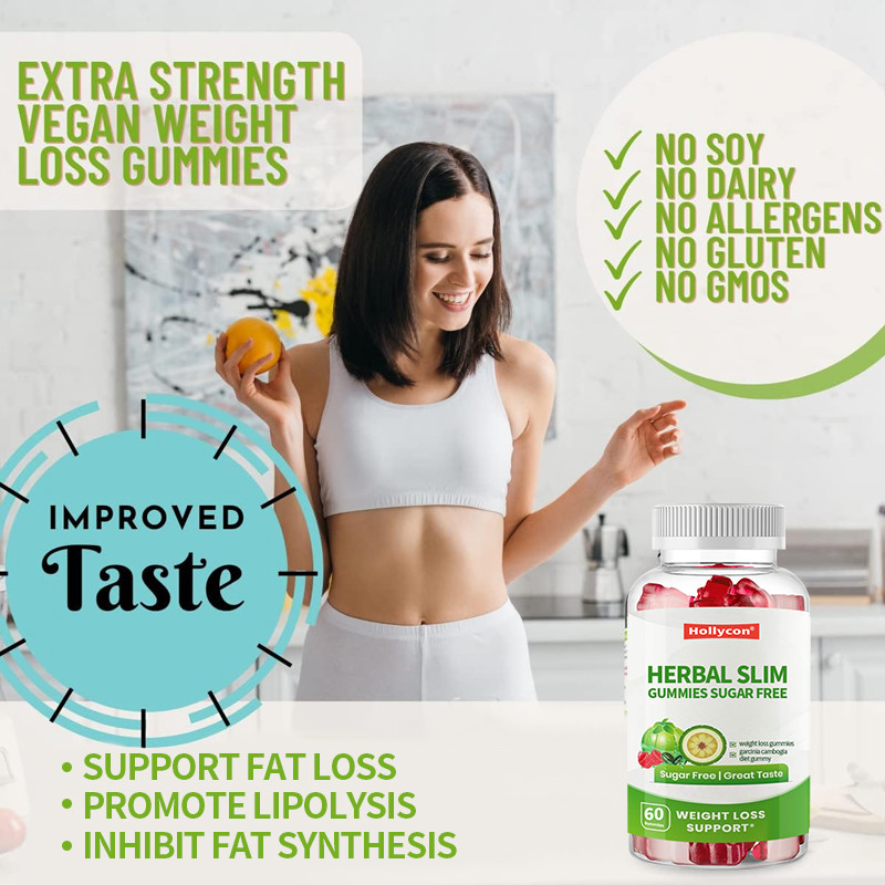 Personalizzare gomme slim a base di erbe gomme senza zucchero gomme dimagranti Aceto di sidro di mele Garcinia Cambogia gomma dietetica