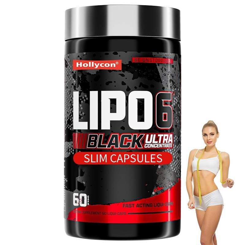 OEM Private Label Lipo-6 Nero Ultra Concentrato Slim Capsule Termogenici Energizzanti Fat Burner Supplement