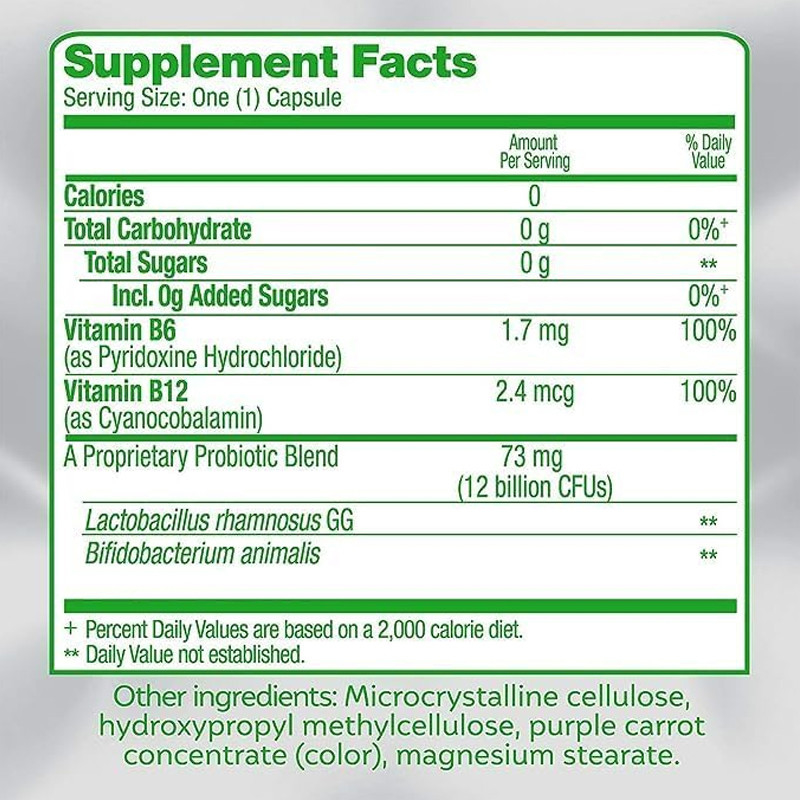Capsule probiotiche per un metabolismo sano Gestione del peso Supplemento per la salute intestinale Capsule per la perdita di peso