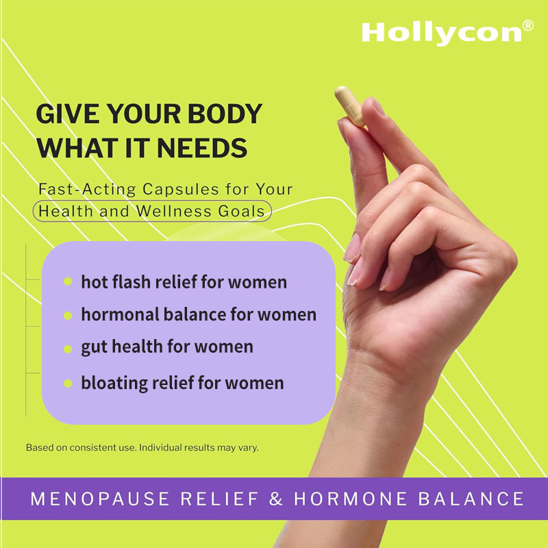 OEM& ODM Equilibrio ormonale Salute intestinale per le donne Capsule per la salute della menopausa