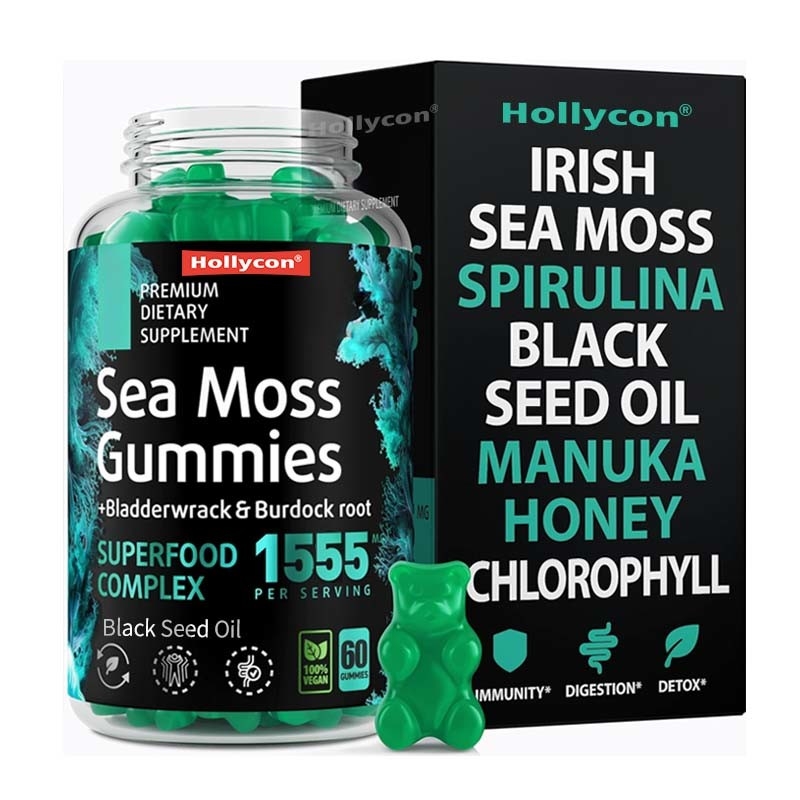OEM Supporto Salute intestinale Immunità Detox Tiroide per le donne Uomini Muschio marino Gomme