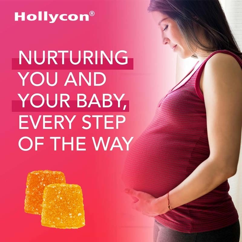 OEM DHA Folato Vitamina B C D Per il supporto fetale e neurale Gravidanza gomme prenatali