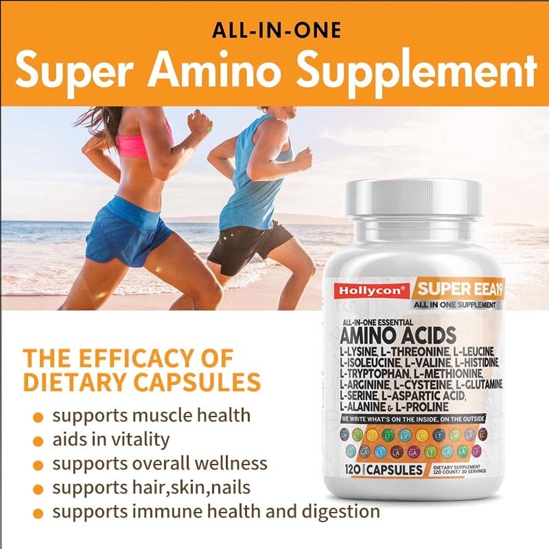 Supporto OEM Supplemento di arginina L-arginina Capsule per adulti Aminoacidi Capsule