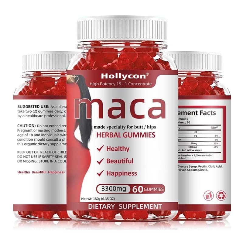 OEM Energia Umore Supporto immunitario e equilibrio ormonale per le donne Maca Gummies