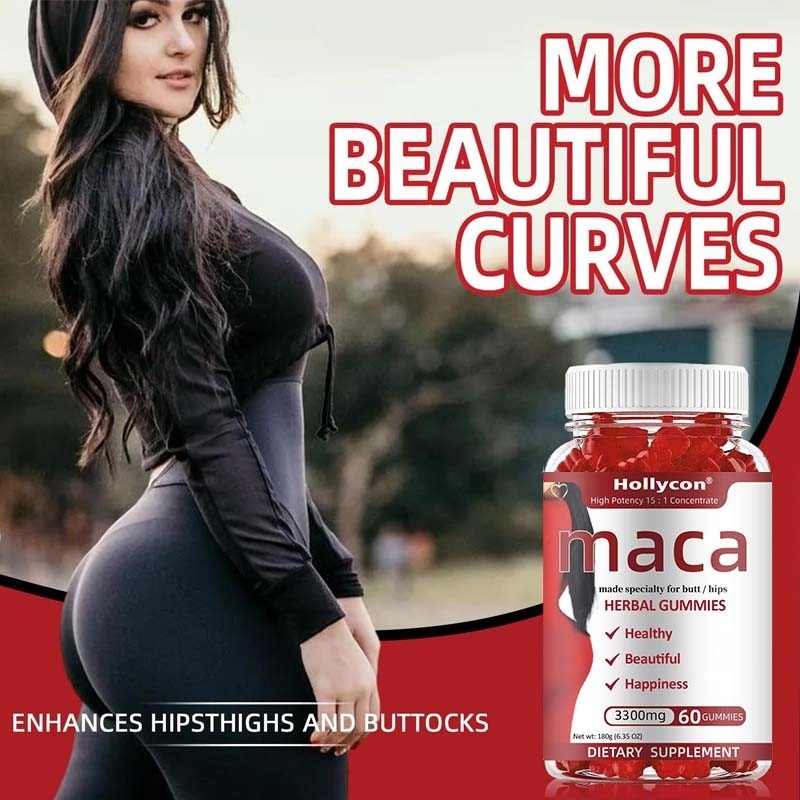 OEM Energia Umore Supporto immunitario e equilibrio ormonale per le donne Maca Gummies