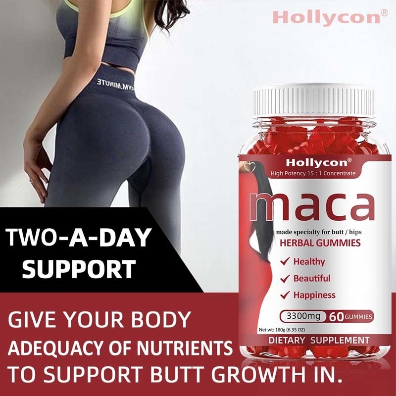 OEM Energia Umore Supporto immunitario e equilibrio ormonale per le donne Maca Gummies