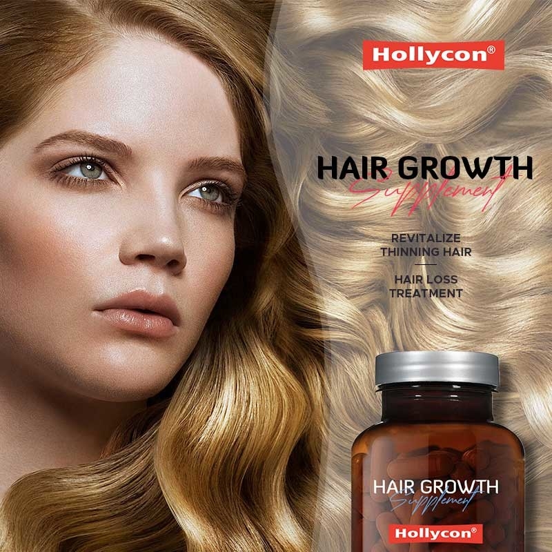 Produttore Supplemento per la crescita dei capelli Ricrescita dei capelli per capelli più spessi e pieni Prevenzione della caduta dei capelli