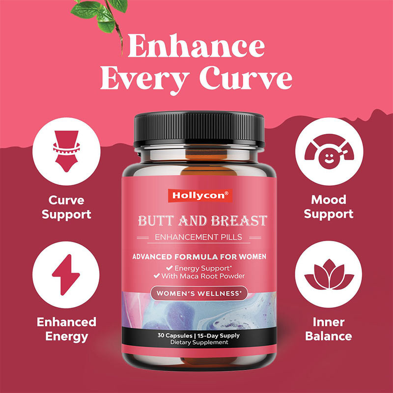 Pillole per l' ingrandimento del seno del sedere Supporto Corpo Curve Saw Palmetto Horny Capra erbacce