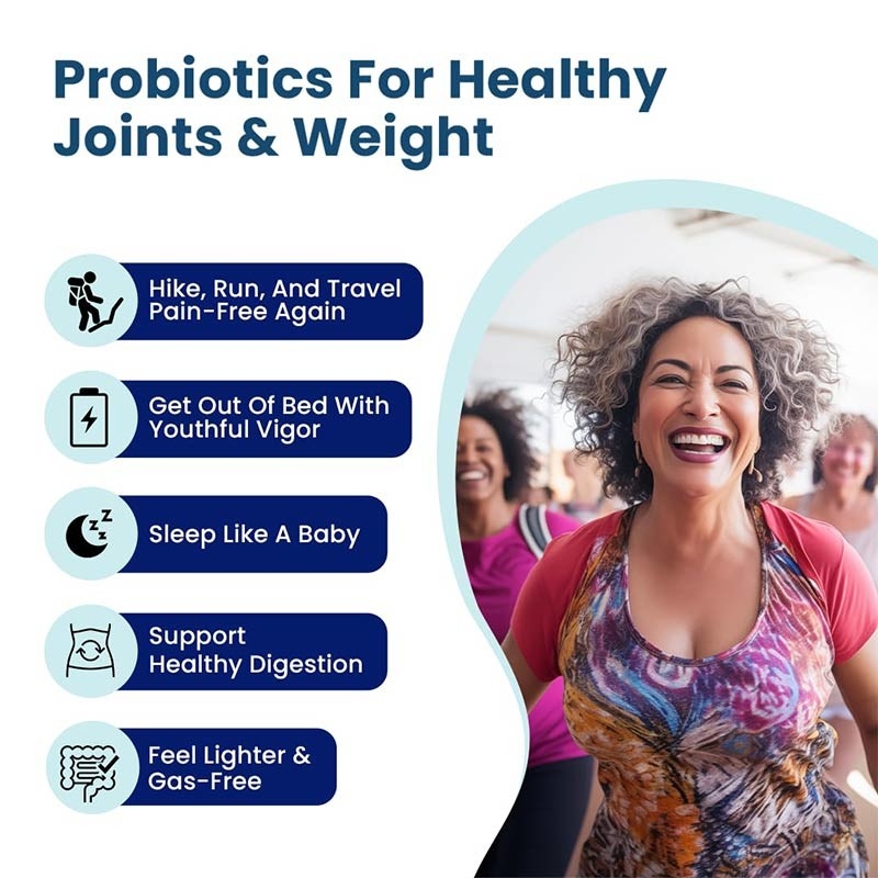 Prodotti OEM per la menopausa Probiotici per le donne Polvere di Moringa aiuta a perdere peso Capsule dimagranti