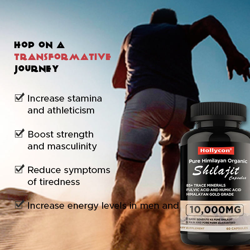 OEM Pure Himalayan Organic Shilajit Capsule Antiossidanti Supporto Energico