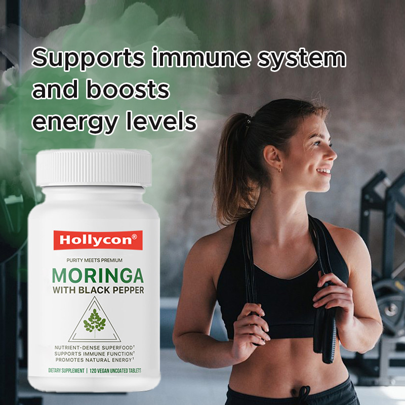 Le compresse di Moringa organiche sostengono il sistema immunitario aumentano l' energia e migliorano l' assorbimento