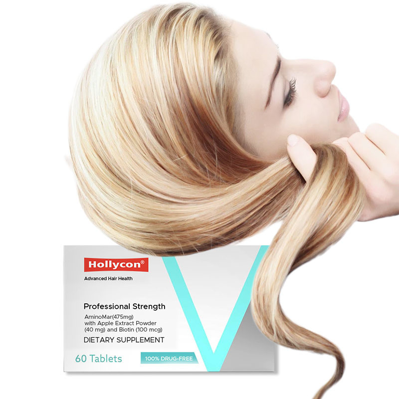In magazzino compresse per la crescita dei capelli Vivisc capelli per la crescita dei capelli vitamine supplemento per capelli fabbrica vendita calda