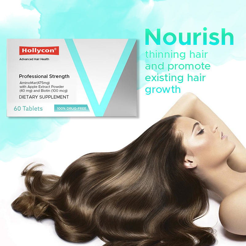 In magazzino compresse per la crescita dei capelli Vivisc capelli per la crescita dei capelli vitamine supplemento per capelli fabbrica vendita calda