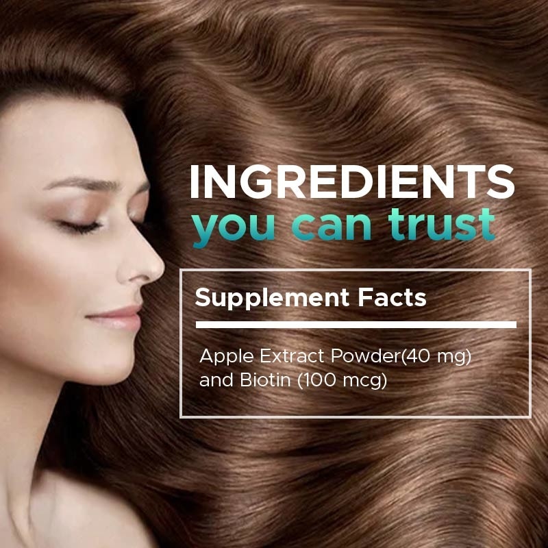 Supplemento per la crescita dei capelli per uomini e donne