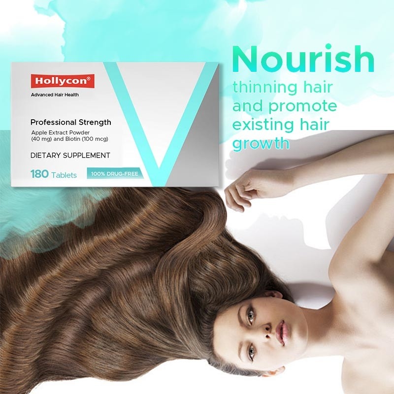 Supplemento per la crescita dei capelli per uomini e donne