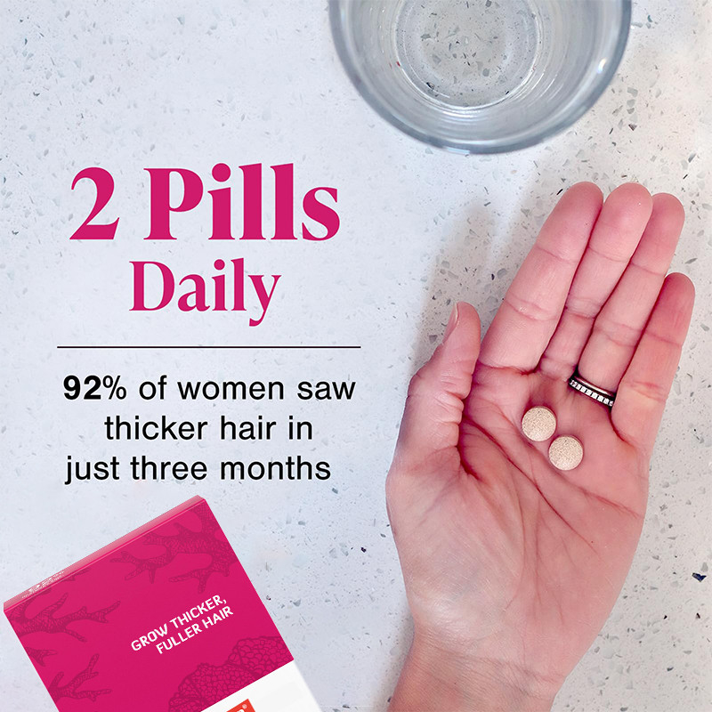 Pillole per la crescita dei capelli 120mcg Biotina Prodotto per la crescita dei capelli