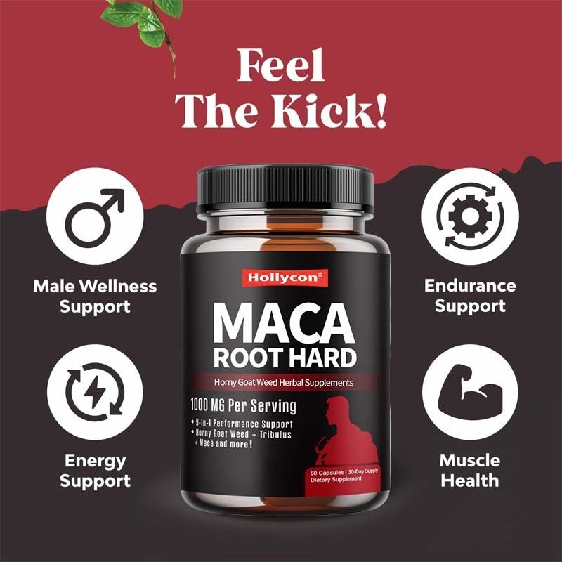 Proprietario di Maca integratori erboristici Capra cornuta erba dura capsule per aumentare l'energia