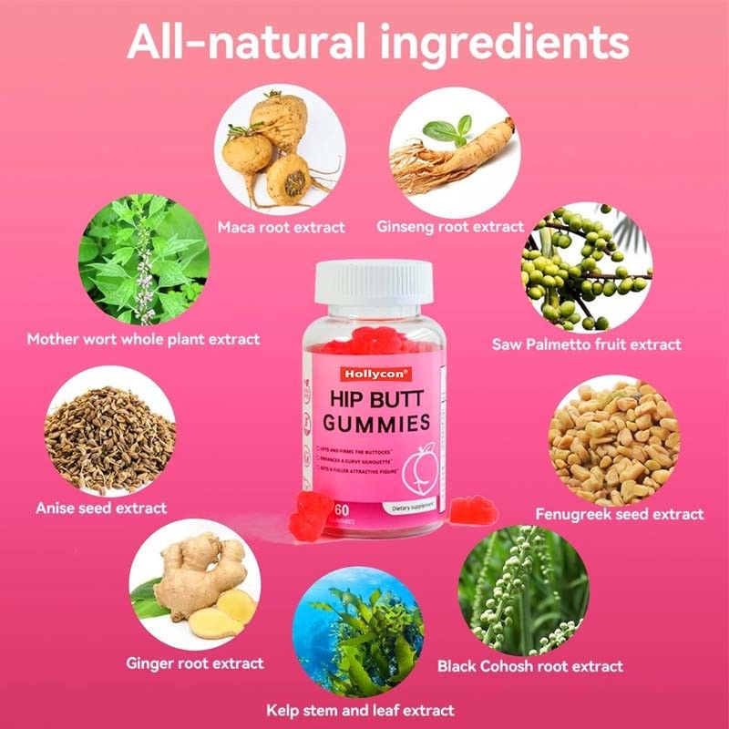 OEM gomma per sedere per donne supplemento per migliorare il sedere per il sollevamento del sedere