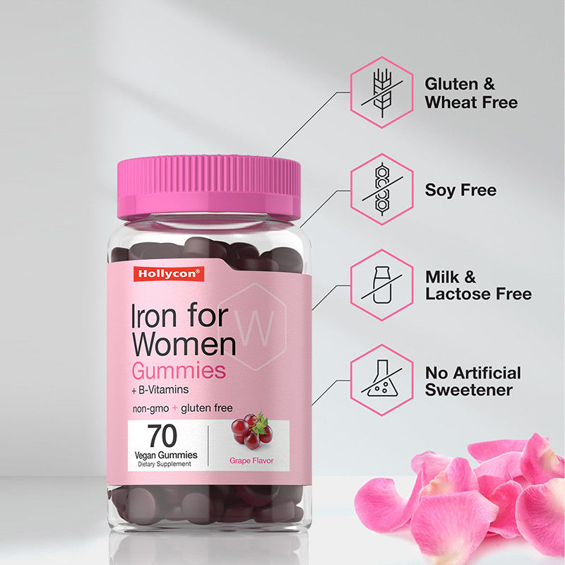 Ferro per le donne 250 mcg Acido folico 18 mg Ferro per la produzione di globuli rossi