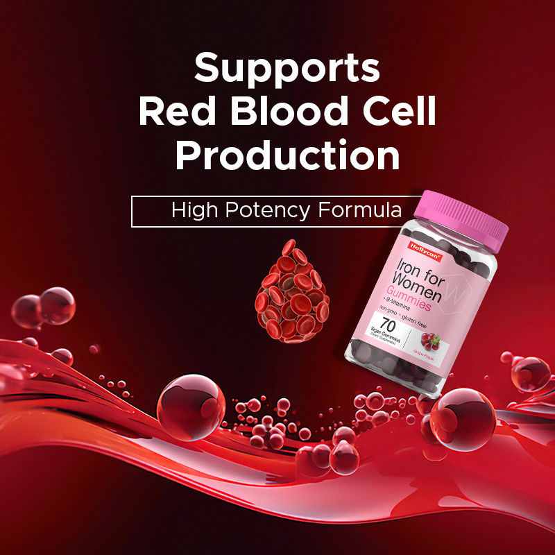 Ferro per le donne 250 mcg Acido folico 18 mg Ferro per la produzione di globuli rossi
