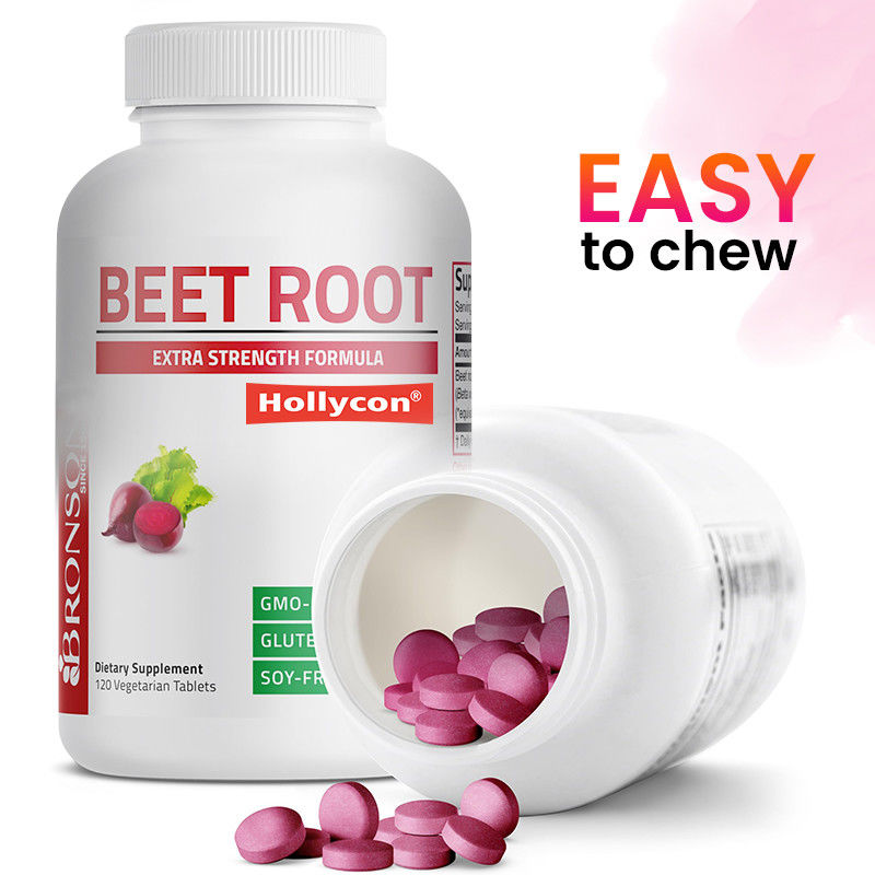 500 mg Estratto di radice di barbabietola biologica