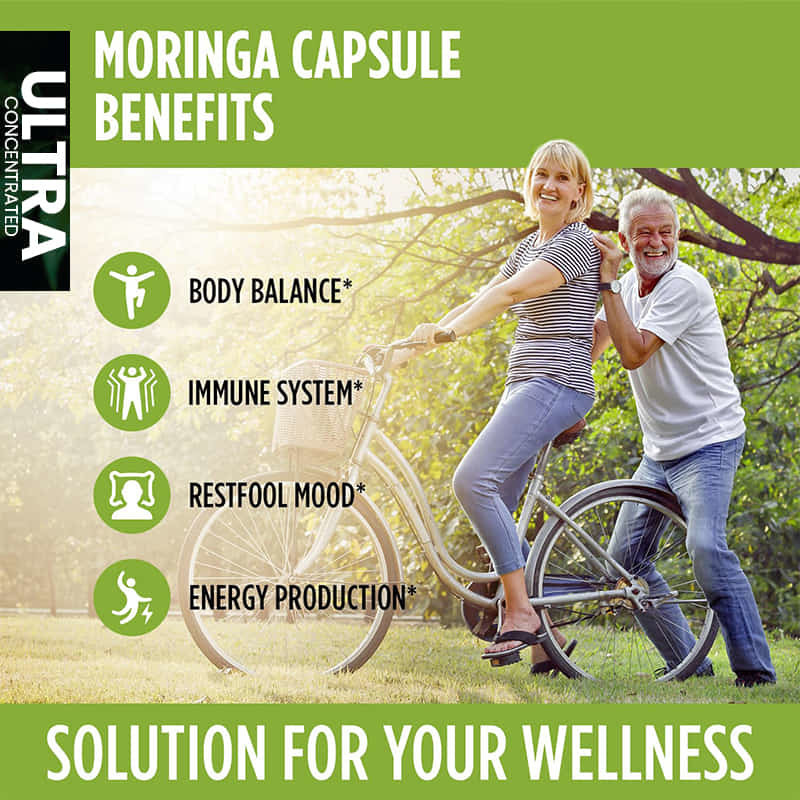 Capsule di Moringa Puro di Fabbrica Supporto Immuno Digestivo Capsule di Moringa in Polvere
