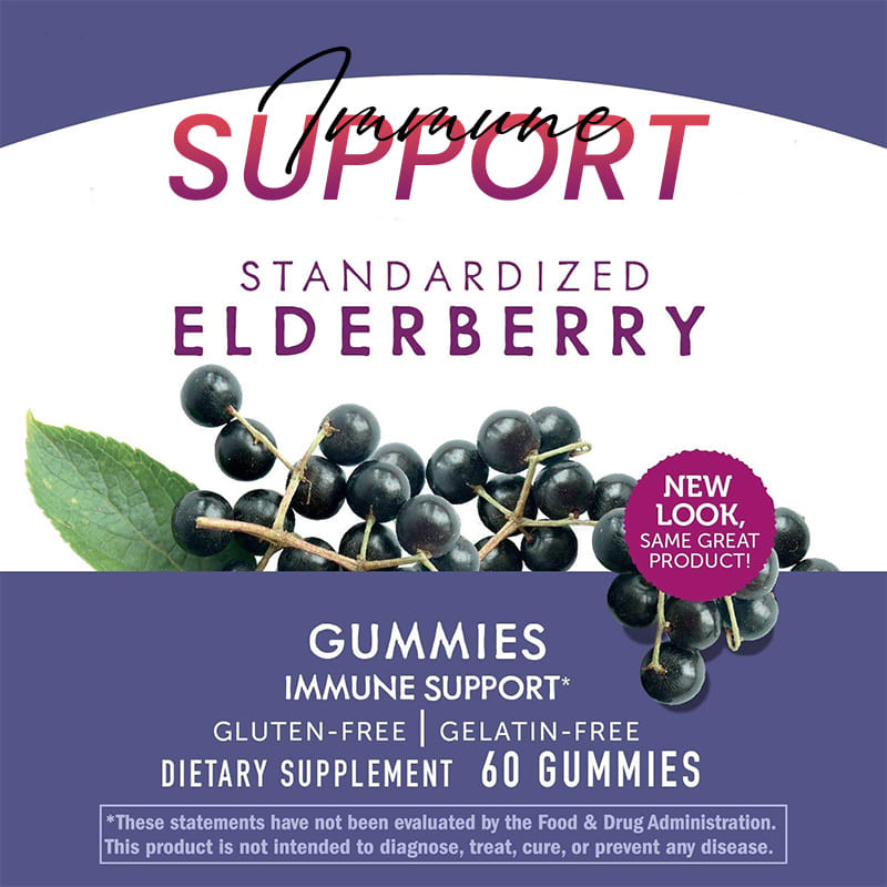 Produttore Sambucus Black Elderberry Gummies for Kids Supplemento vitaminico Supporto immunitario Antiossidante