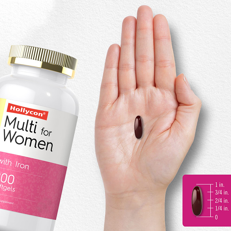Multivitaminici Softgels per le donne Per il sistema immunitario Vitamine giornaliere per le donne