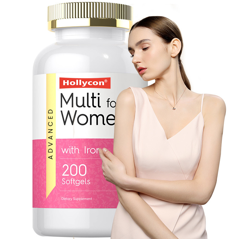 Multivitaminici Softgels per le donne Per il sistema immunitario Vitamine giornaliere per le donne
