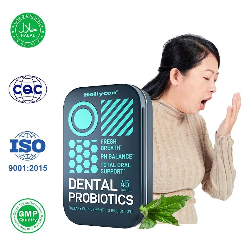 Produttore Di Dental Probiotic Tablets Supporta i batteri buoni per combattere l'alito cattivo