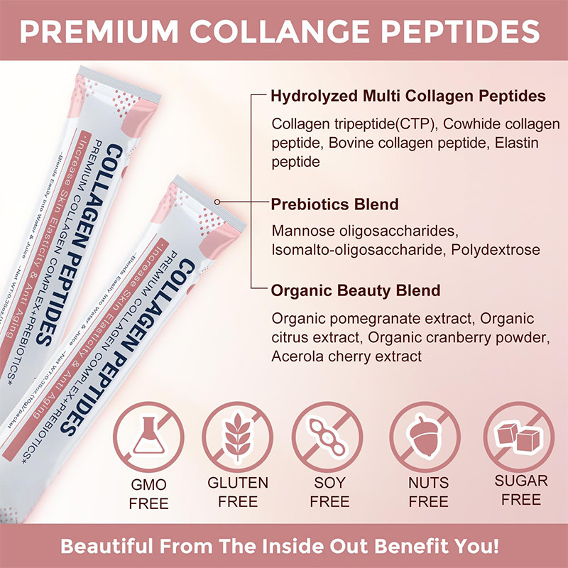 Peptidi di collagene multi in polvere per le donne