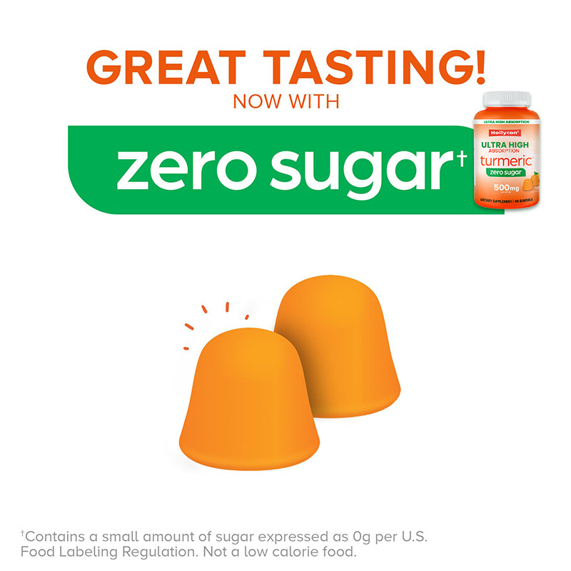 OEM gomma di curcuma a zucchero zero per il supporto osseo gomma di curcuma complesso di estratto