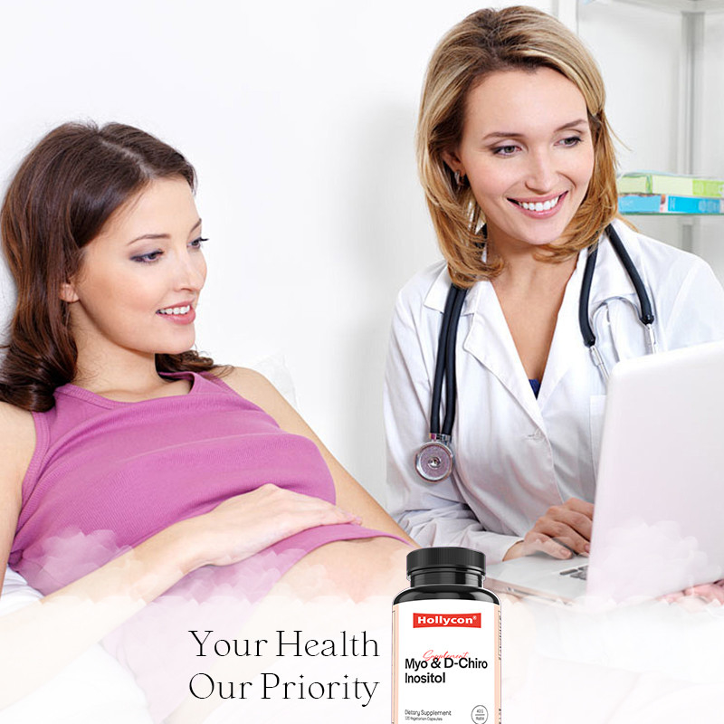 Supplemento di inositolo per l' equilibrio ormonale Myo- inositolo e D- Chiro capsule di inositolo