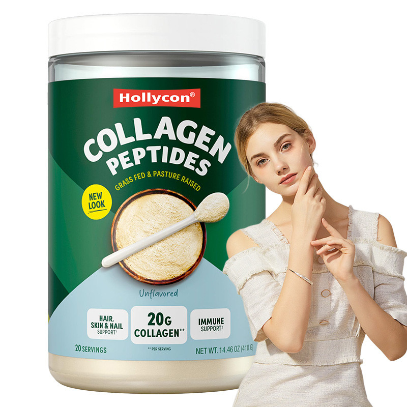 Polvere di collagene per il supporto ai capelli 20 g Peptidi di collagene Polvere proteica per il supporto immunitario