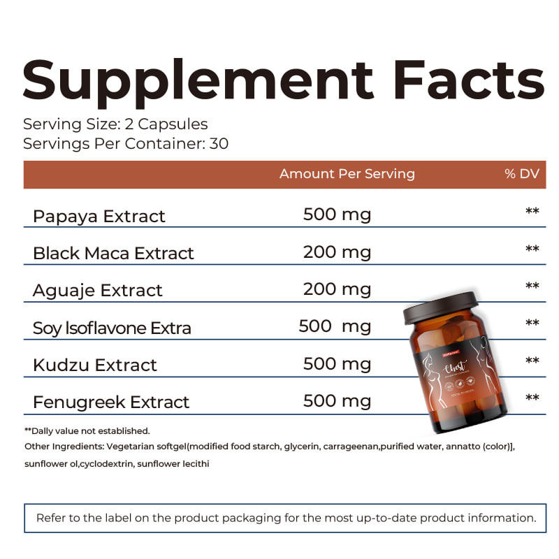 Supplemento per il rinforzo e l' ingrandimento del seno Capsule per l' ingrandimento del torace per l' equilibrio ormonale femminile