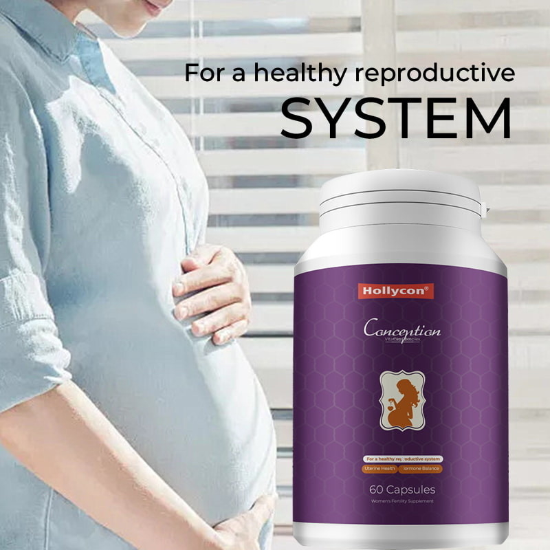 Concepzione Capsule complesse di vitamine per un sistema riproduttivo sano Salute uterina Supplemento di fertilità femminile