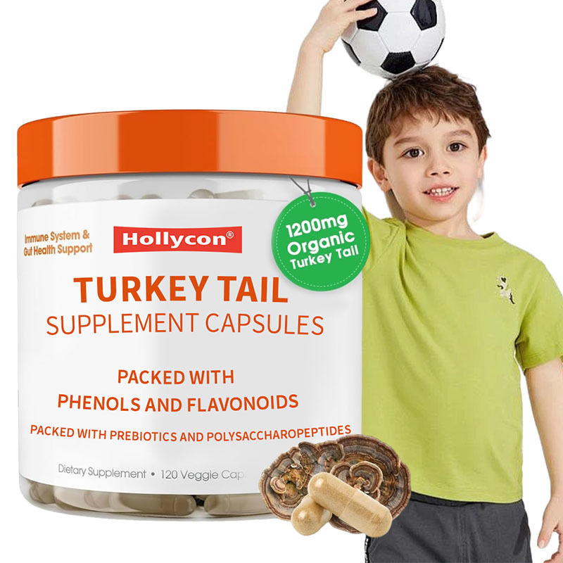 OEM Promuovere il benessere complessivo Supporto meccanismi di difesa naturali del corpo Combattere problemi ossidativi Capsule di coda di tacchino